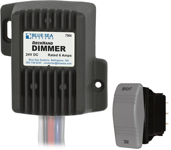 Blue Sea Deckhand Dimmer 6a 24v