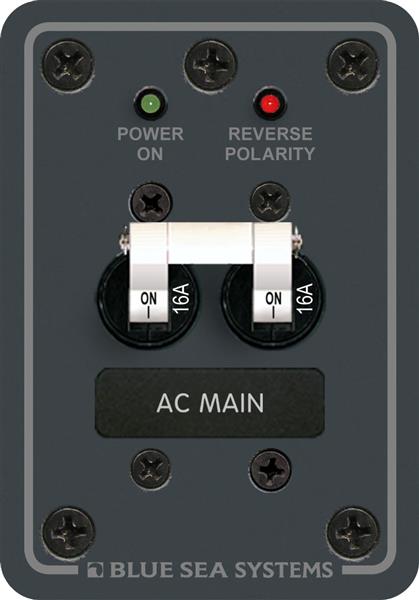 Blue Sea Panel 230vac Main 16a Ac