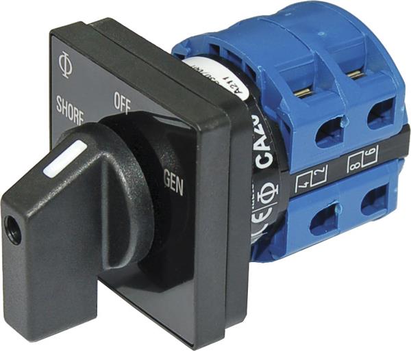 Blue Sea Ac Rotary Switch Off+2 Pos 2pole