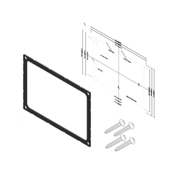 B&G Vulcan 7/Simrad GO7 Flush Mount Kit