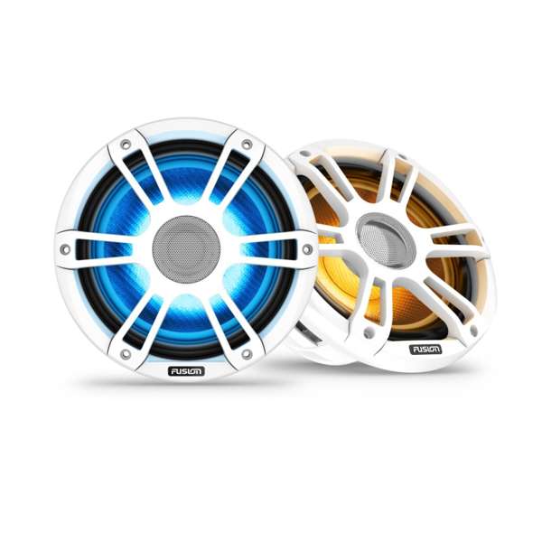 Fusion SG-FL883SPW 8.8 Inch 3i CRGBW LED Speakers 330W - Sports White