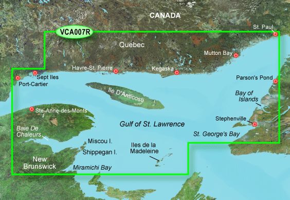 Garmin G3 Vision Regular - VCA007R - Les Mechins to St. George's