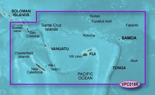 Garmin G3 Vision Regular - Vpc018r - New Caledonia To Fiji