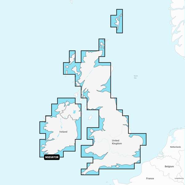 Garmin Navionics Vision+ NVEU072R U.K. & Ireland Lakes & Rivers