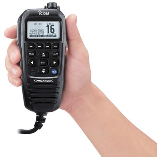 Icom HM-195G Command Mic (GPS model) - Black