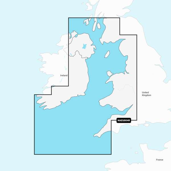 Navionics Plus Regular - Irish Sea - EU004R - SD Card