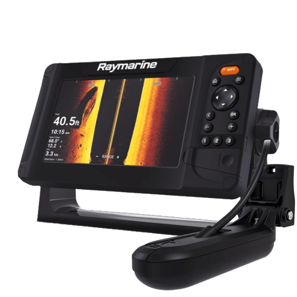 Raymarine Element 7 HV Plotter w/ HV-100 Transom Mounted Transducer