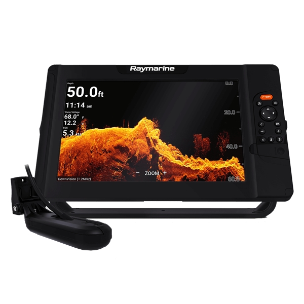 Raymarine Element 12 HV Plotter w/ HV-100 Transom Mounted Transducer