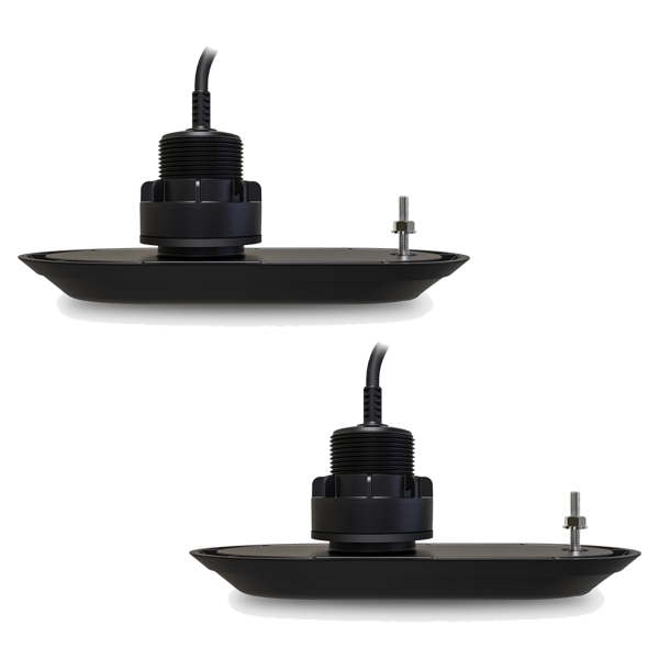 Raymarine RV-312 RealVision Thru-Hull Plastic 12Deg 3D Port & Starboard Pair of Transducers (10m Cable)