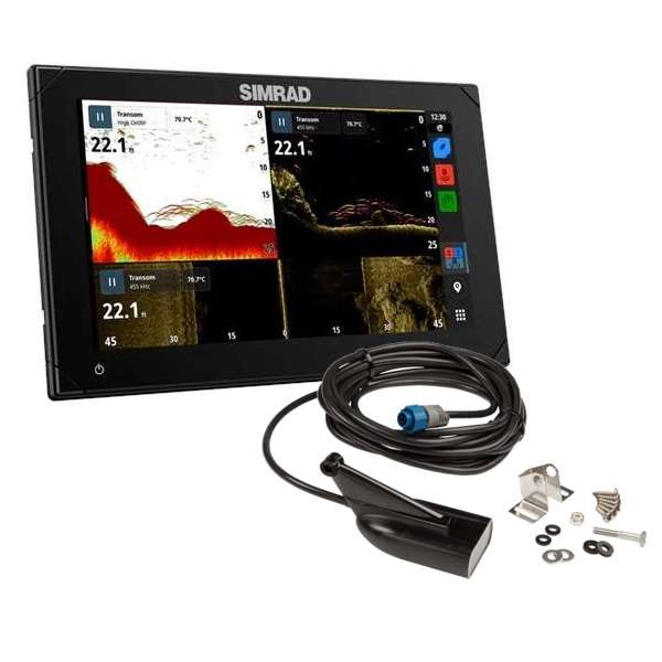 Simrad NSX 3009 9 Inch Touch Screen Display With 50/200 Khz HDI Transducer