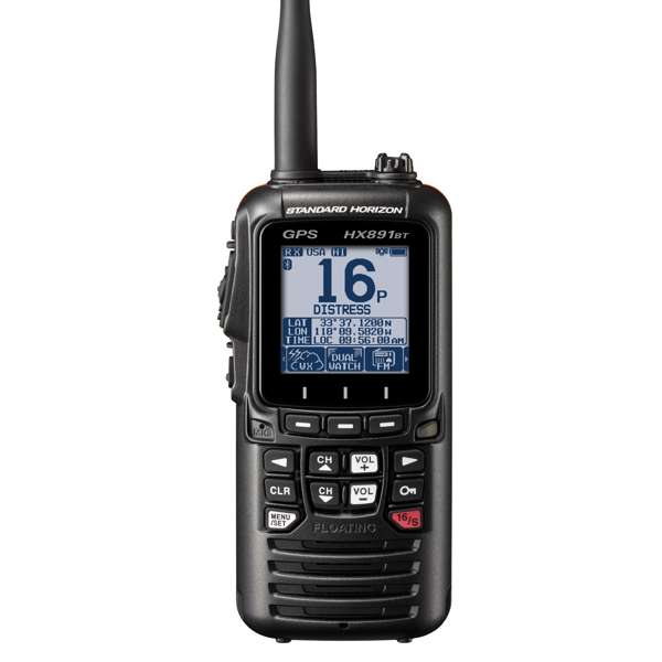 Standard Horizon HX891BT/E Class H DSC Handheld VHF With Blue Tooth & GPS - Black