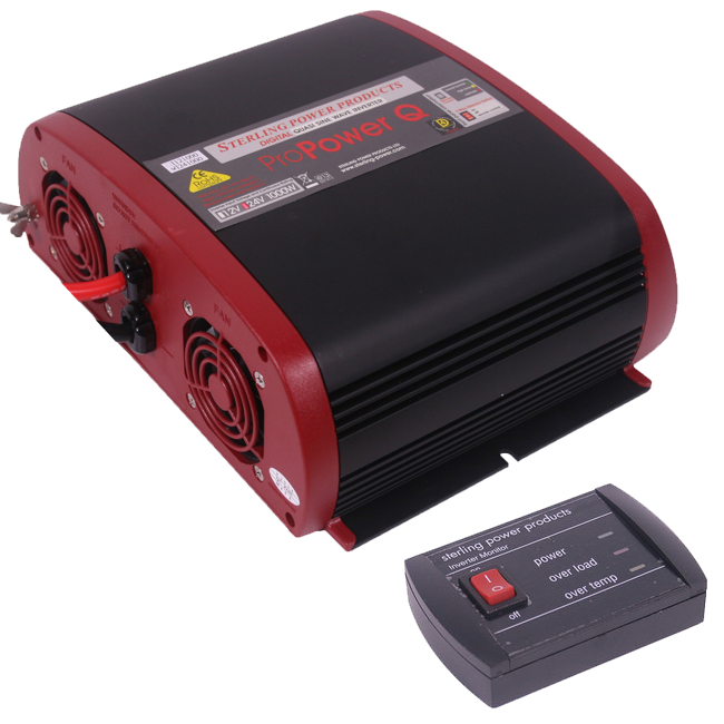 Sterling Pro Power Quasi Inverter 12v 1000W With Remote