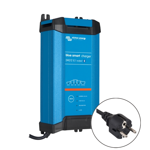 Victron Blue Smart IP22 Charger 24v/12a (1 output) Euro Plug